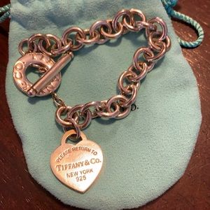 Return to Tiffany Toggle Tag Bracelet in Silver